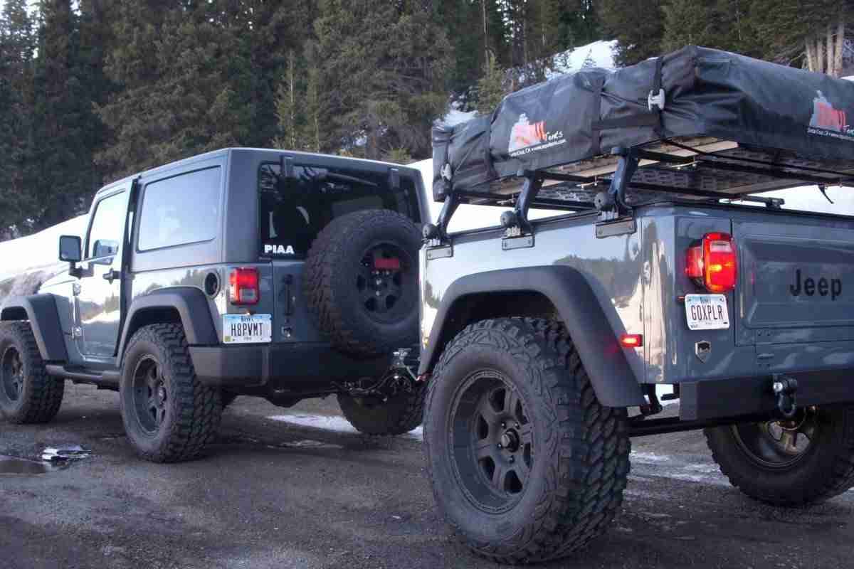 Jeep Trailer Customer Build DIY Fiberglass Jeep Trailer Tub Kits