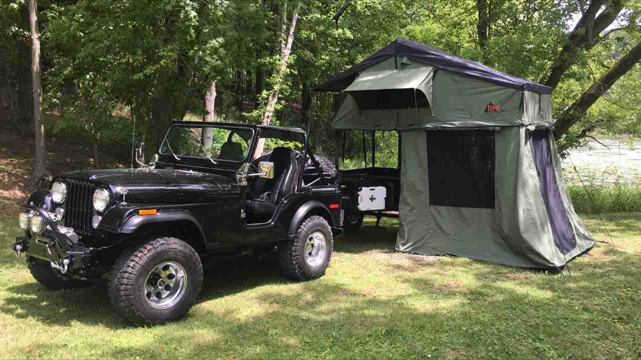 Dinoot Jeep Style Trailer First Outing