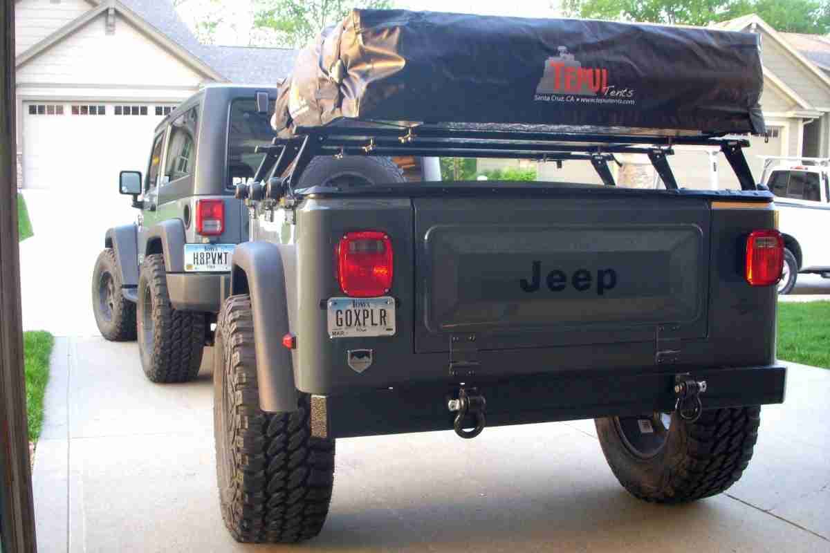 Jeep Trailer Build Dinoot Tub Kit by Bill