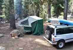 DIY Trailer Compact Camping Trailer DIY Tent Unit