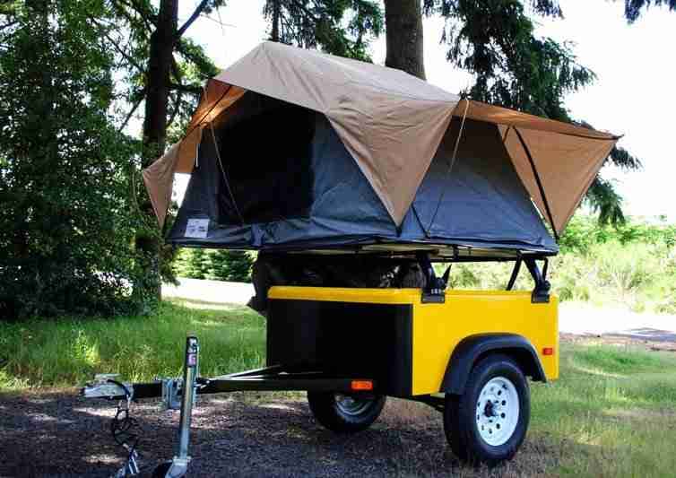 jeep trailer with rooftop tent