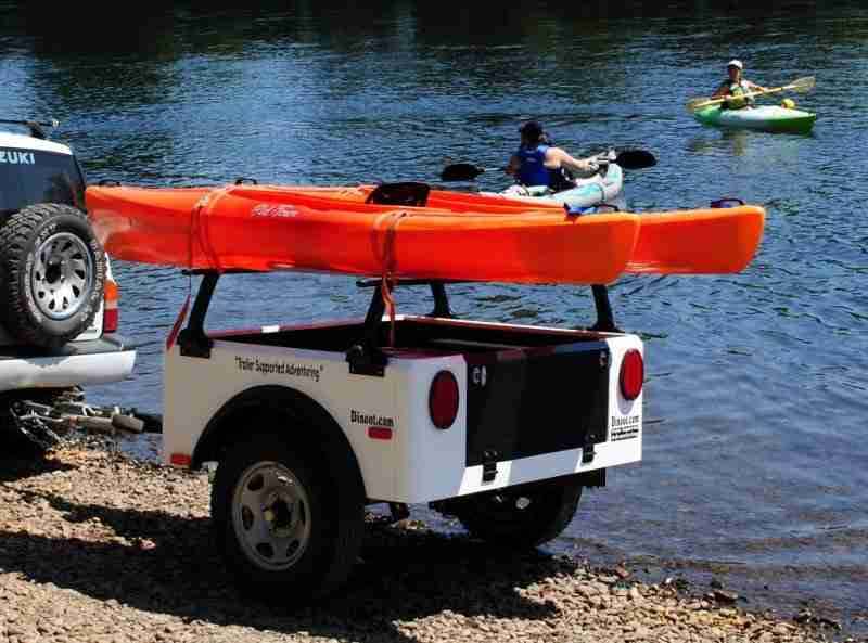 Jeep Style Tub Kit Dinoot Trailer Kayak Hauler