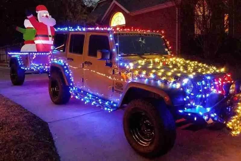 Jeep Style Trailer Christmas