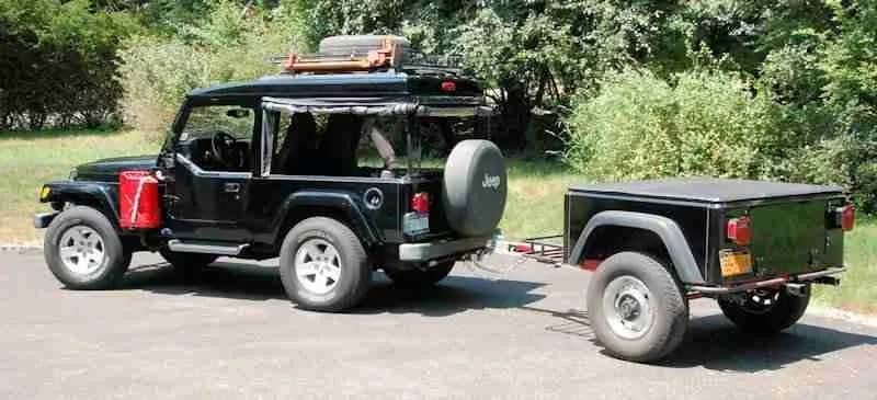 Jeep Trailer Customer build Dinoot Jeep Trailer Tub Kits