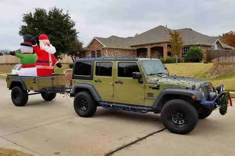 Jeep Trailer by Dinoot Trailer Christmas